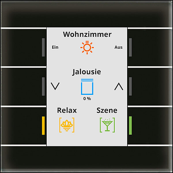 MDT technologies Glastaster II Smart mit Farbdisplay, sw BE-GT20S.02S